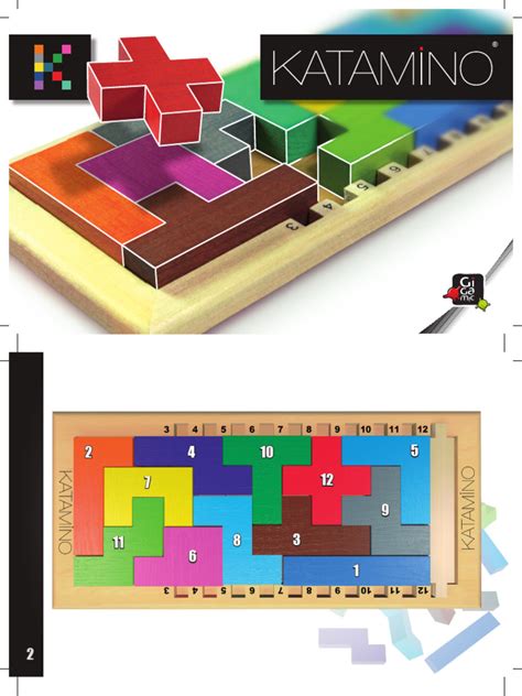 Instruction Katamino Es Pdf Juegos De Estrategia Abstractos Ajedrez