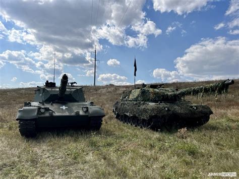 Ukrainian Military Showcases The Newly Arrived Leopard A S Militarnyi