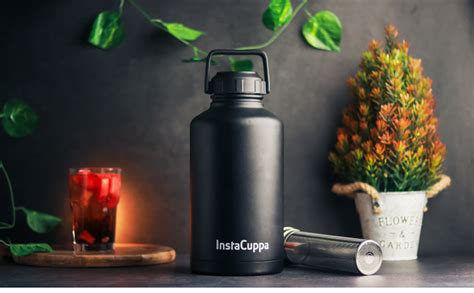 Instacuppa Thermos Bottle Ml Double Wall Thermos Flask Vacuum