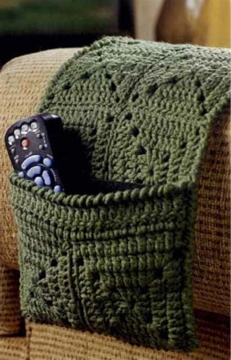 Crochet Remote Control Holder Crochet Knitting Crochet Projects