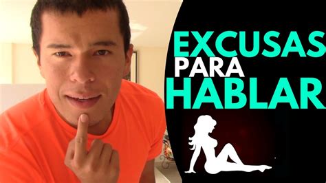 10 GENIALES EXCUSAS para HABLARLE a ALGUIEN Descúbrelas