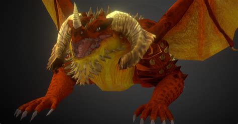 Earth Elemental Dragon 3d Model By Centauro5legs