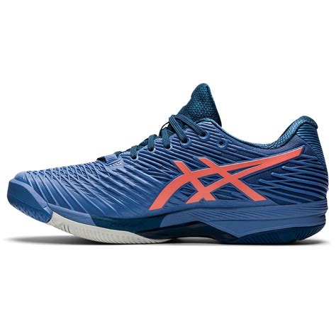 Asics Solution Speed Ff 2 Erkek Mavi Tenis Ayakkabısı 1041a182 400