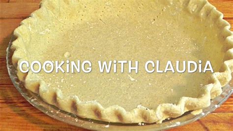 How To Make Perfect Flaky Pie Crust Homemade Pie Crust Recipe Youtube