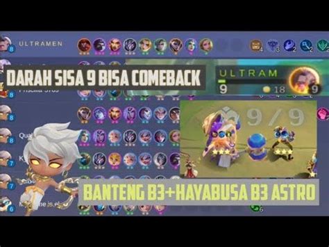 Banteng B3 Hayabusa B3 Astro Combo Vale2 Terbaik Di Meta Sekarang