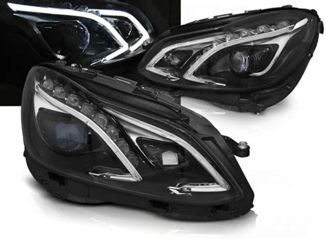 Mercedes W Scheinwerfer Set Schwarz Voll Led Dmv Autoglas Teile Kg