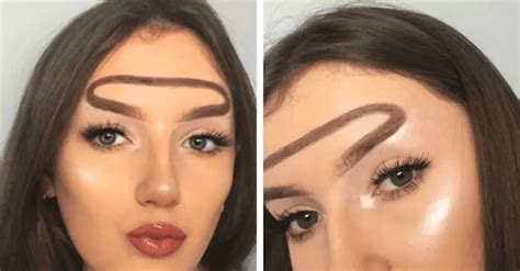 “halo Brows” Is The New Strange Eyebrow Trend Everybody Loves It