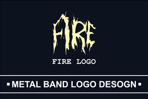 Metal Band Logo Design Graphic by d_graphic_pro · Creative Fabrica