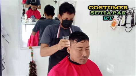 Potong Rambut Pria Keren Habis Motong Langsung Terapi YouTube