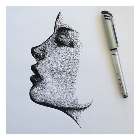 Doodle Dessin Drawing Pointillism Dots Dotwork Sketch Dot Art En Points The Best Porn Website