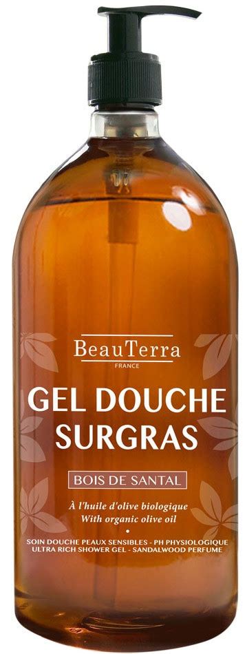 Thành phần Beauterra Gel Douche Surgras Bois De Santal đầy đủ