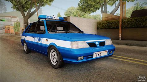 Daewoo Fso Polonez Caro Plus Policja Gli Para Gta San Andreas