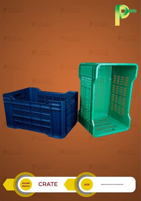 Green Vegetable And Fruit Crates Dimension X X Mm At Rs