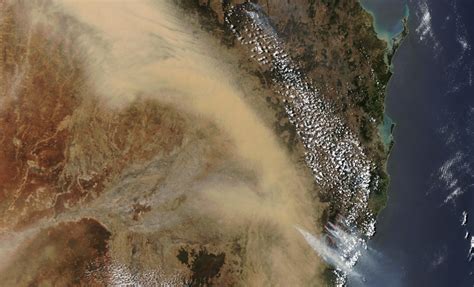 Dust Storm over Eastern Australia • Earth.com Dust Storm over Eastern