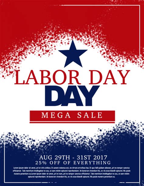 Labor Day Template Postermywall