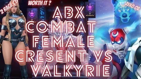 Abx Combat Female Paralyze Season Cresent Sirius Review Vs Valkyrie