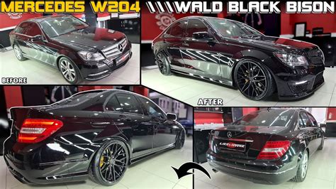 Mercedes W C Body Kit Black Bison Modifiye Youtube