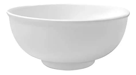 Tigela Saladeira Bowl Ml Porcelana Branca Caldos Sopas Mercadolivre