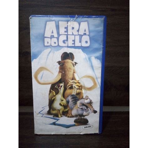 Fita VHS A Era Do Gelo Dublado Shopee Brasil