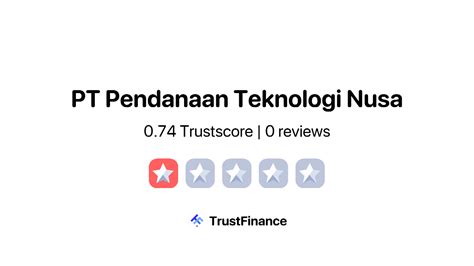 Pt Pendanaan Teknologi Nusa Reviews 0 Trustscore Trustfinance