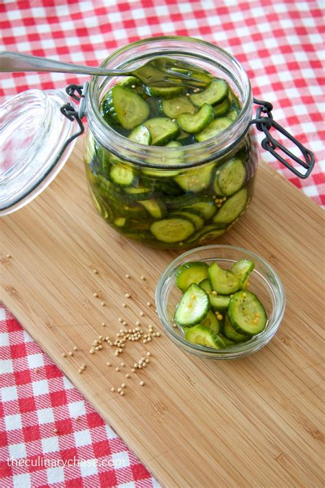 Bread and Butter Pickles - The Culinary Chase