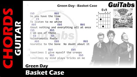 Green Day Basket Case Guitar Chords