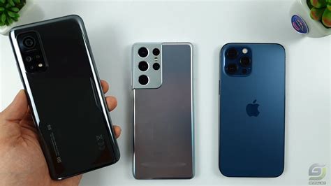 Xiaomi Mi 10T Pro Vs Samsung S21 Ultra Vs IPhone 12 Pro Max Video