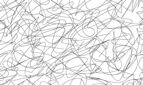 Black and white hand drawn scribble texture background vector illustration 4495802 Vector Art at ...