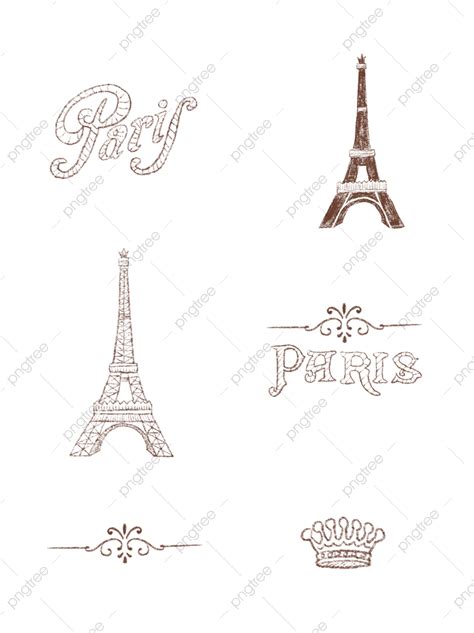 Torre De París Png Material De Vector De Torre De París Png