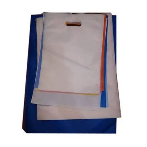 Plain White Non Woven D Cut Bag Capacity 5kg At Rs 120 Kilogram In