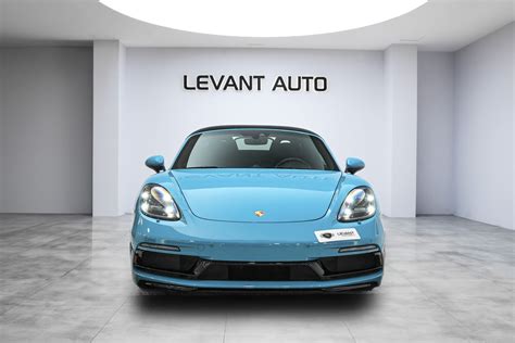 Porsche 718 Boxster GTS Convertible/2018/GCC – Levant Auto Trading