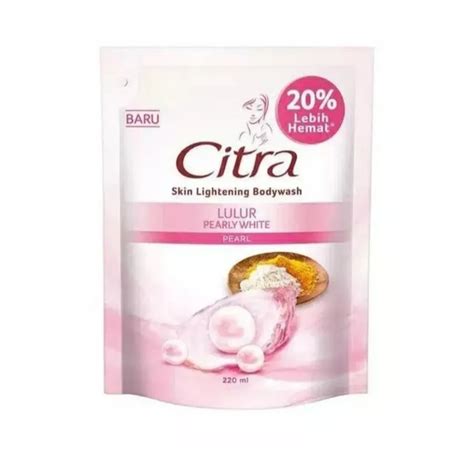 Sabun Mandi Cair Citra Bengkoang Natural White Glow Pearly White