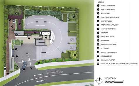 Hill House Condo Floor Plan Siteplan And Unit Layout