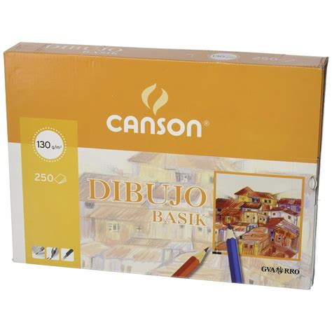 Papel Dibujo Canson Basik Liso Canson Material Escolar