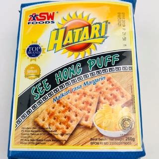 Jual HATARI SEE HONG PUF MARGARIN KELAPA MALKIS 245G Shopee