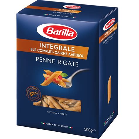 Achetez Barilla P Tes Integrale Penne Rigate Au Bl Complet G Le