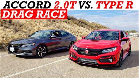 2021 Honda Civic Type R Vs 2020 Honda Accord Sport 2 0T YouTube