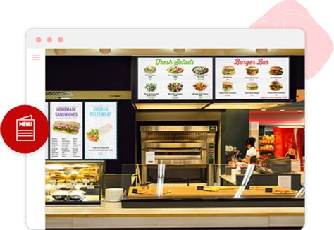 Digital Menu Boards For Restaurants Digital Menu Display Screens