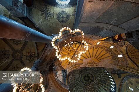 Interiors Of A Museum Aya Sofya Istanbul Turkey Superstock