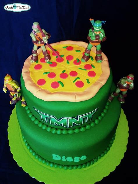 TMNT cake - Decorated Cake by Bake My Day - CakesDecor