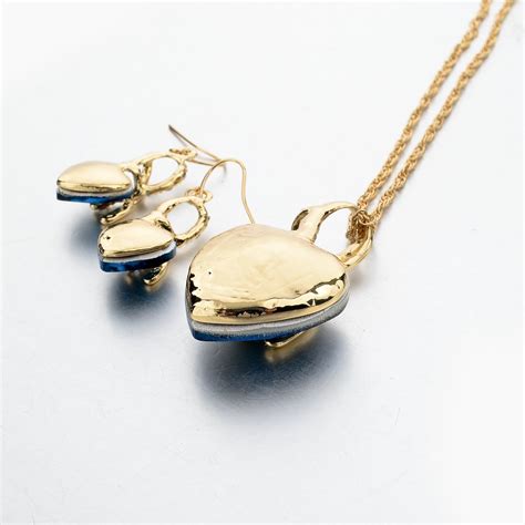 Jewelry Sets Morenitor Tm Gold Plated Austrian Crystal Heart Shape