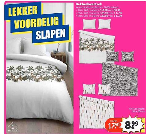 Dekbedovertrek Aanbieding Bij Kruidvat 1Folders Nl