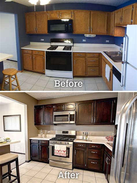 How To Stain Your Kitchen Cabinets