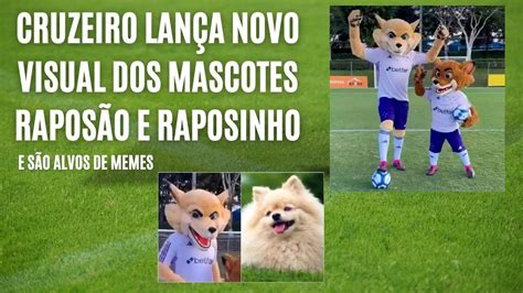 Cruzeiro lança novo visual dos mascotes Raposão e Raposinho e viram