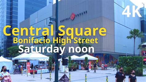 K Saturday Noon Central Square Bonifacio High Street Bgc Philippines