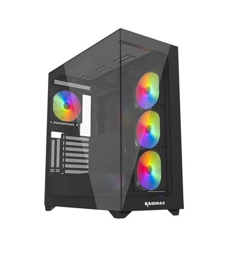 Gabinete Gamer Raidmax Infinita I800 Fishtank Tg Rgb The Gamer Shop