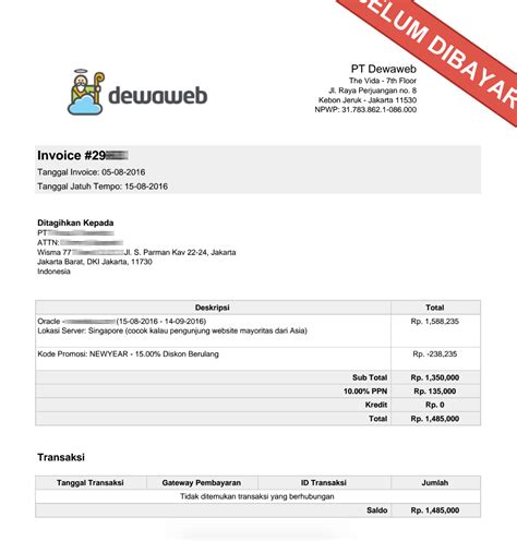 Cara Membuat Desain Invoice Email Tumantuku 30444 Hot Sex Picture