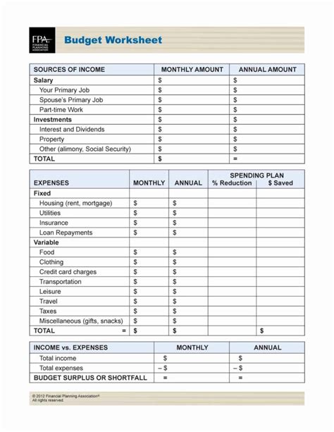 Retirement Budget Spreadsheet intended for Retirement Budget ...