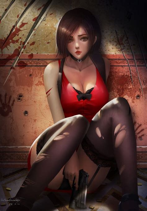 배경 화면 에이다 웡 주민 이블 2 레지던트 이블 6 Resident Evil 2 Remake 주민등록