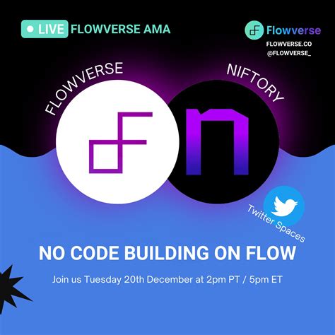 Flowverse Discover Flow Blockchain On Twitter Flow AMA Flowverse